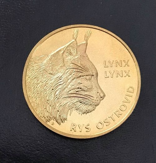Slovenia 2022 Five Euro Lynx
