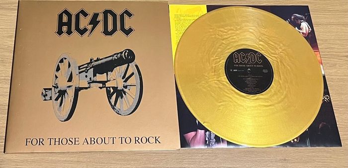 AC/DC For Those About to Rock Vinyl