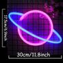 NEW SALE | Good Vibes Neon Sign,Neon Light Powered by USB with Switch, Ice Blue Led Neon Light Sign for Bedroom,Wall Decor,Game Room,Party, Bar Decor Image 3