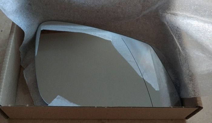 Genuine BMW mirror glass, heated, wide-angle, right  51167285002