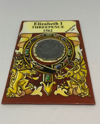 Elizabeth 1 Threepence 1562