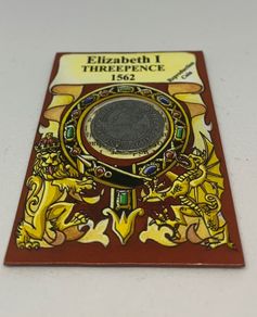 Elizabeth 1 Threepence 1562