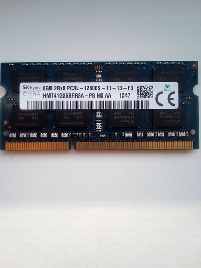 Samsung 8GB RAM DDR3L for laptops
