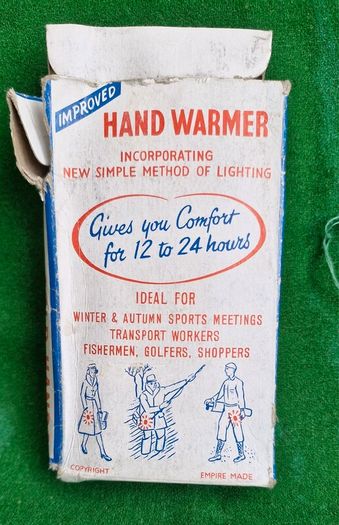 vintage Pocket Hand Warmer.