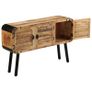 Sideboard Solid Mango Wood 120x30x76 cm Image 2
