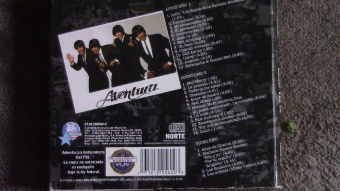 Aventura - K.O.B. Live (2 x CDs + DVD)