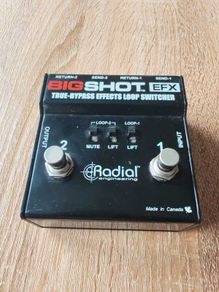 Radial BigShot EFX True-Bypass Effects Loop
