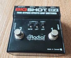 Radial BigShot EFX True-Bypass Effects Loop
