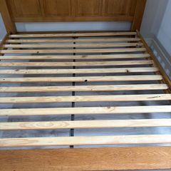Super king bed wooden frame
