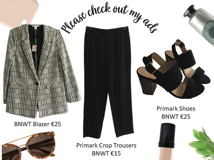 BNWT Ladies Blazer, Trousers and Shoes