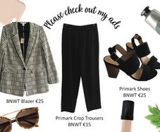 BNWT Ladies Blazer, Trousers and Shoes