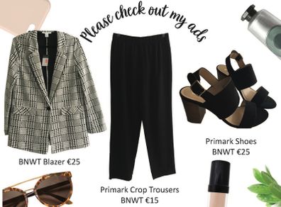 BNWT Ladies Blazer, Trousers and Shoes