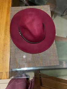 fedora 100% wool hat
