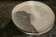 3 x Bronnum dinner plates Danish design stoneware