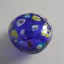 BOTTLE - VASE- Murano Glass - Cobalt Blue Image 3