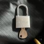 Abus titalium Keyed Padlock, Keyed Different, Aluminium, Silver, 60mm Width, Weatherproof Image 4