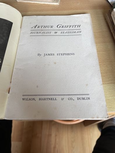 Arthur Griffith Journalist and statesman