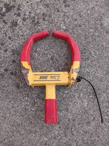 wheel clamp