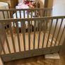 ikea grey cot Image 4