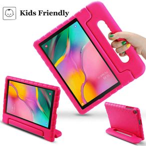 For Samsung Galaxy Tab A 8.0" 2019 Kids Case Shockproof Cover With Stand Pink