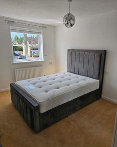 New Ottoman Upholstered Bed, Double Bed with Hydraulic Lifting Bar, Height Adjustable Padded Headboard, Metal Slatted Frame, Youth Bed, Adult Bed