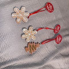 Gingerbread Christmas decorations