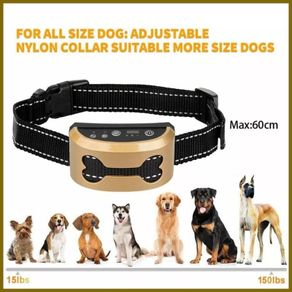 Dog Barking Collar Anti Bark Electric Shock Pet Training Collar Control