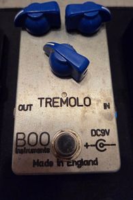 Tremolo BOO Instruments Made in England Boutique Pedal