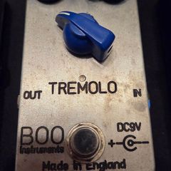 Tremolo BOO Instruments Made in England Boutique Pedal