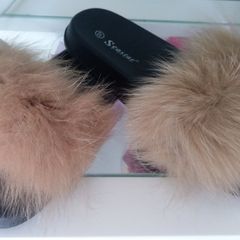 Fluffy fur slippers sizes 37-41 sizes 4-8