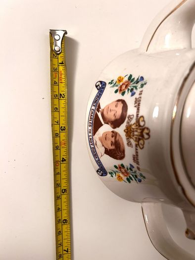 Vintage Teapot Royal Wedding 1981