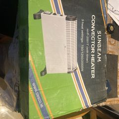 convector heater with timer