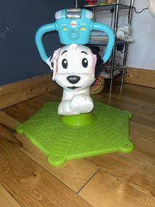 fisher price spin and bounce puppy