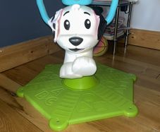fisher price spin and bounce puppy