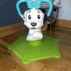 fisher price spin and bounce puppy