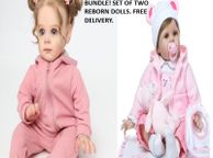 main image for ad Reborn Dolls Baby Doll Bundle Set of Two Realistic