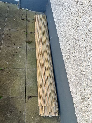 Bamboo privacy screen 1.8mx3m unused