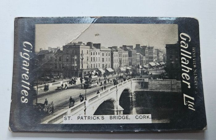 Vintage Gallaher Cigarette Cards Irish View Scenery - Cork, Kerry and Clare Views