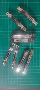 10x Regular Metal Snap Hair Clips