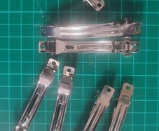 10x Regular Metal Snap Hair Clips