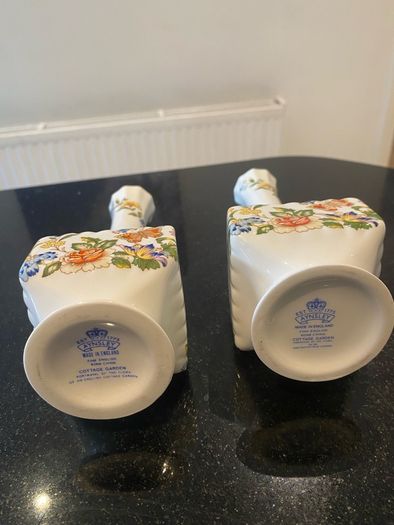 aynsley  cottage garden vase seven euro each