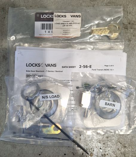 Slam lock kit transit