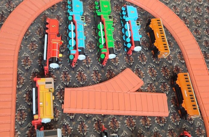Thomas the tank engine train set