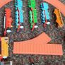 Thomas the tank engine train set Image 2