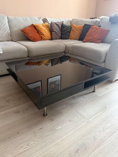 Black coffee table
