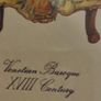 Xviii Century Style Chair Prints With Gold Frame. Image 2