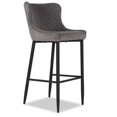 Grey bar chairs
