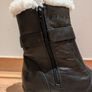 Fiero Women's Black Leather Winter Boots with Faux Fur EU 37 UK 4 Brand New Image 3