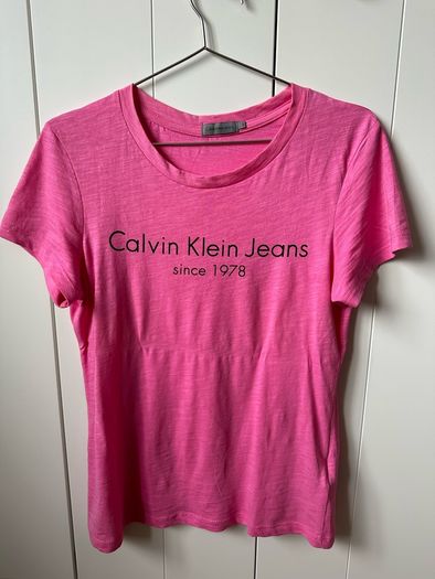 Calvin Klein women ladies t-shirt, S, very good condition