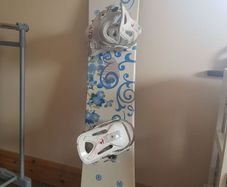 Snowboard and Boots